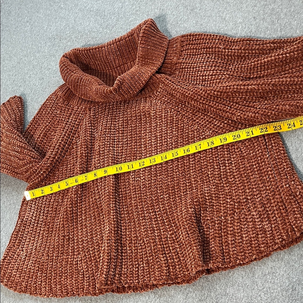 Coco Carmen Chenille Sweater Large Boho Swing Bell Sleeve - Picture 5 of 11